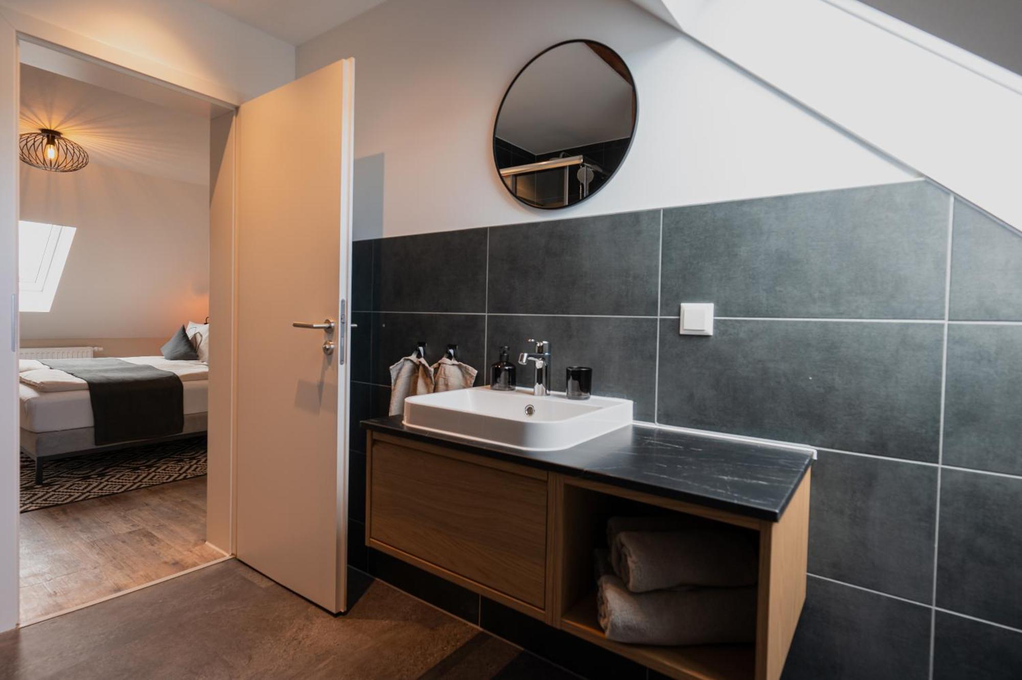 Das Schlafgut Dessau Appartements Buitenkant foto