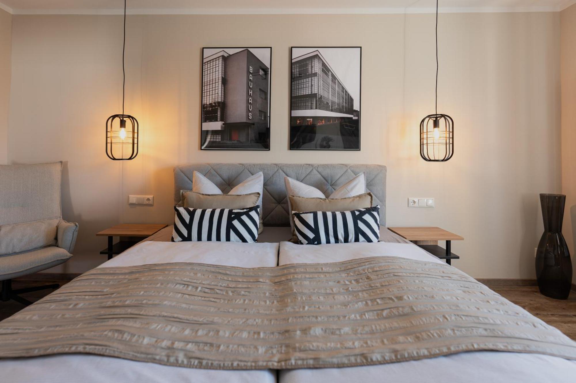 Das Schlafgut Dessau Appartements Buitenkant foto