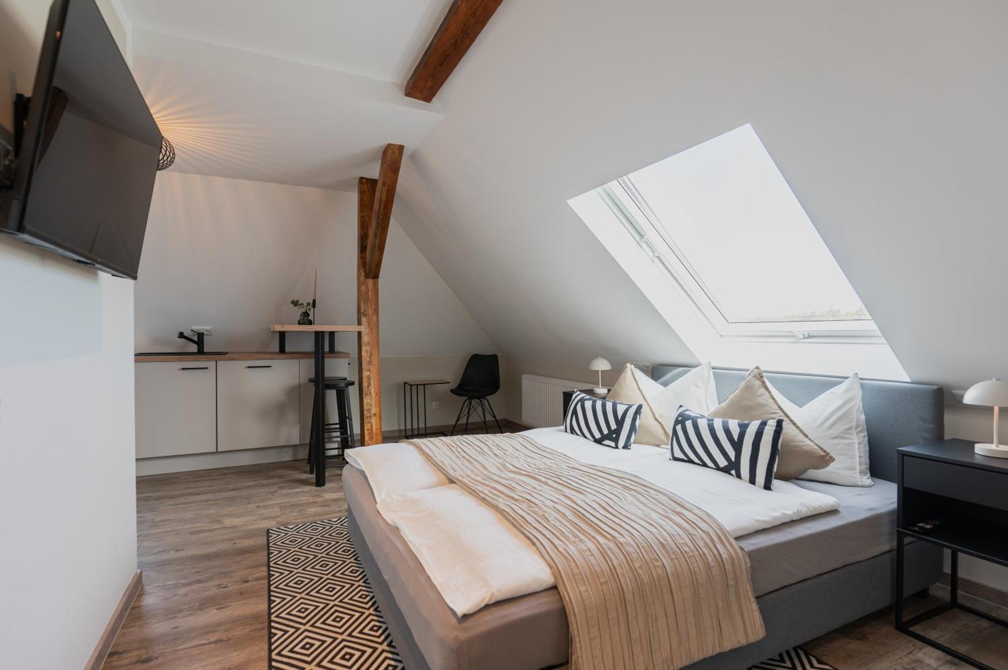 Das Schlafgut Dessau Appartements Buitenkant foto
